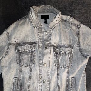 Distressed Denim jacket